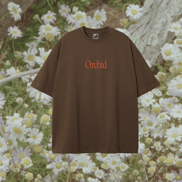 Brown Orchid Eye Tee – Telepathic LLC