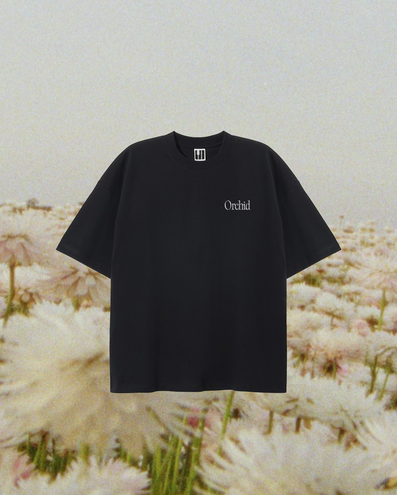 Black Orchid Everlasting Tee – Telepathic Instruments