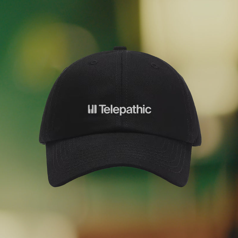 Black Telepathic Twill Hat